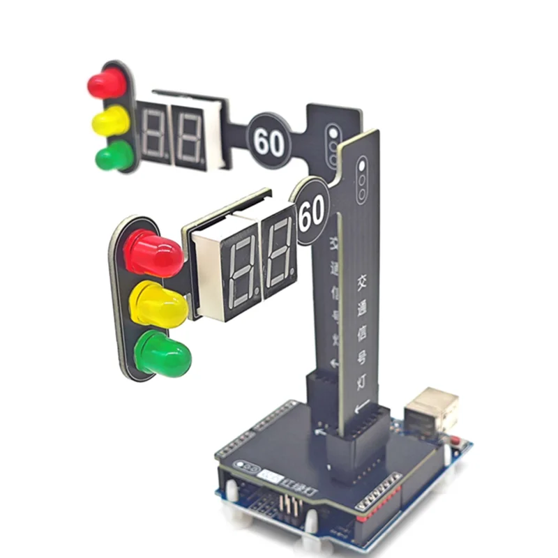 Programm Traffic Lights Model Kids Science Toy Funny Technology Physics Teaching Aids Kit Learning Educational Toys for Children
Programm Traffic Lights Model Kids Science Toy Funny Technology Physics Teaching Aids Kit Learning Educational Toys for Children