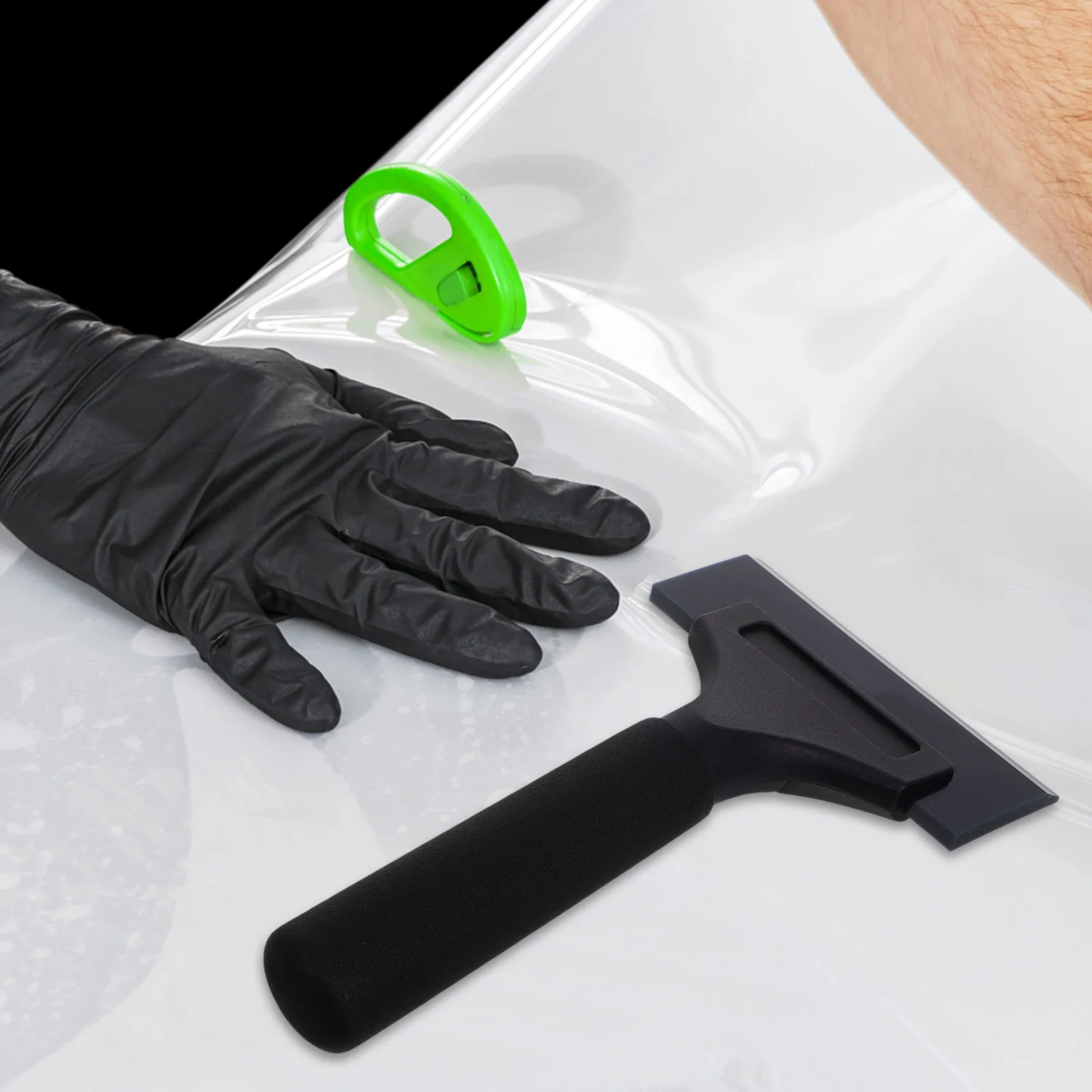 Car Film Scraper Durable Squeegee Mirror Cleaner Ice Tool Floor Glass Windshield Concrete Window Tint Tools Vinyl Remover Long H
Car Film Scraper Durable Squeegee Mirror Cleaner Ice Tool Floor Glass Windshield Concrete Window Tint Tools Vinyl Remover Long H