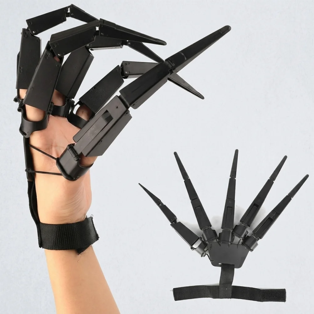 Realistic Skeleton Hand Articulated Fingers Ghost Claw Halloween Prop Scary Fake Glove For Cosplay Party Costume Accessory
Realistic Skeleton Hand Articulated Fingers Ghost Claw Halloween Prop Scary Fake Glove For Cosplay Party Costume Accessory