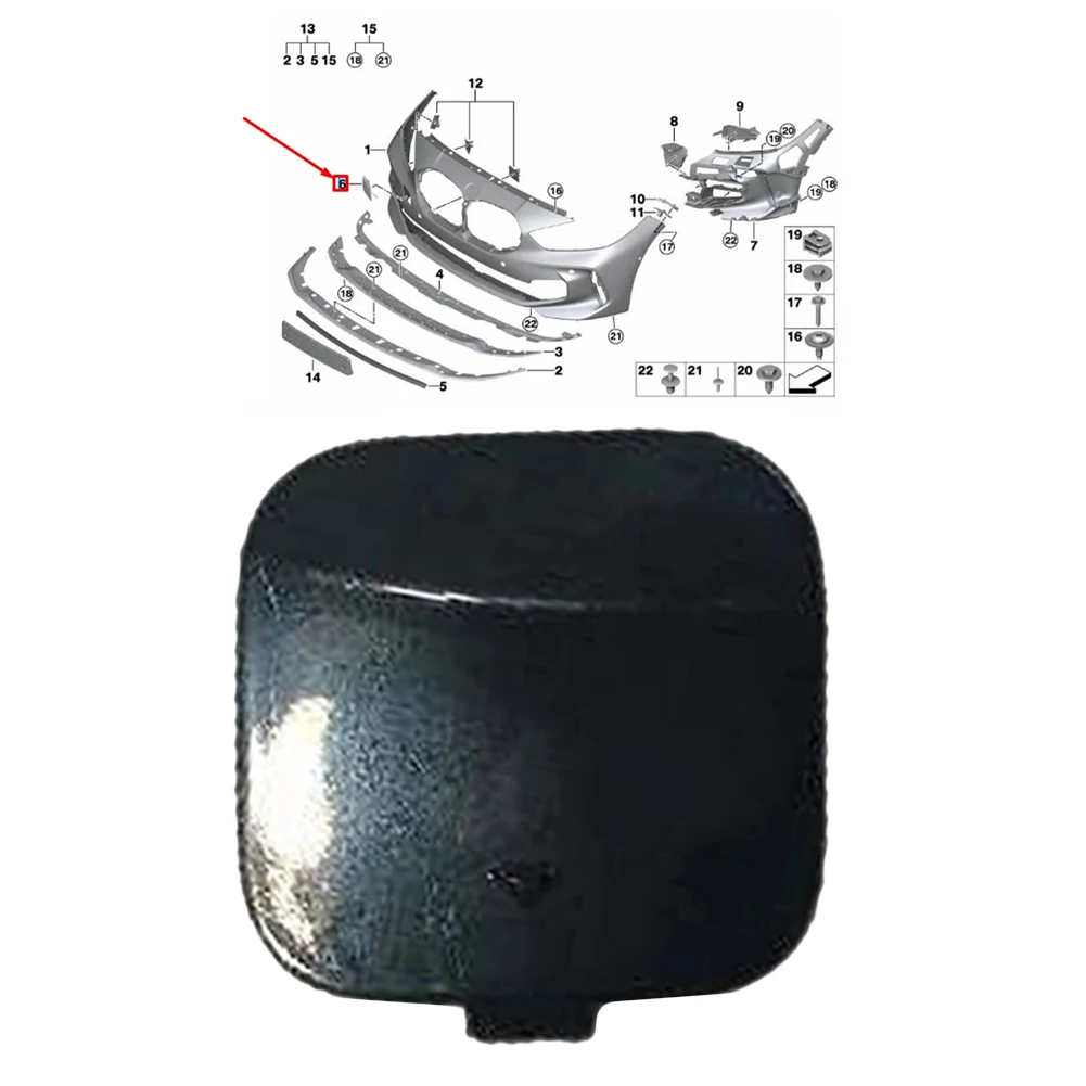 For Bumper Repair Front Bumper Cap F40 Tow Cover Front Bumper Cover Cap Bumper Non-deformation Easy Installation
For Bumper Repair Front Bumper Cap F40 Tow Cover Front Bumper Cover Cap Bumper Non-deformation Easy Installation