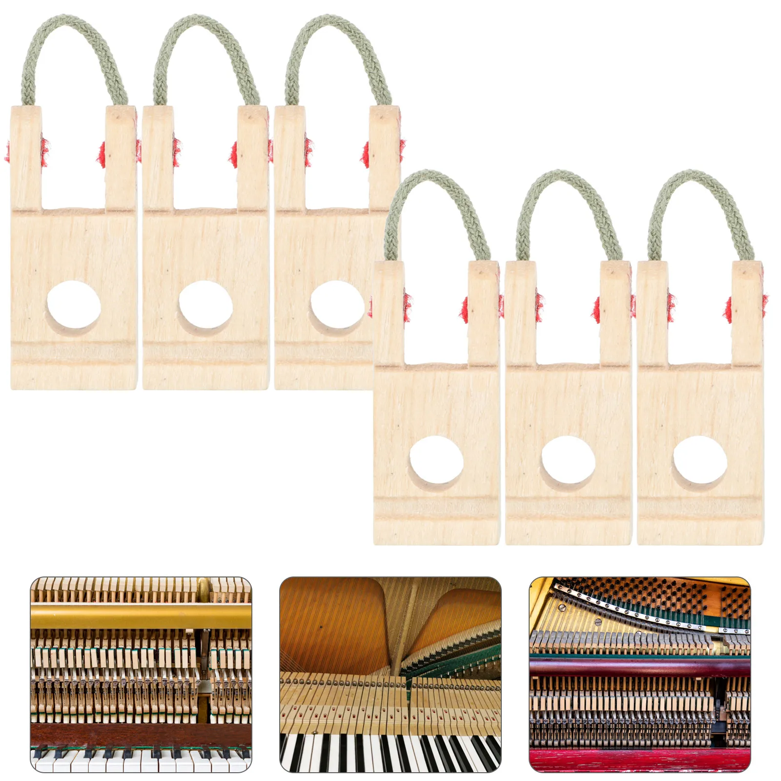 6pcs Piano Butt Flange Line Shaft Bracket Wood Middle Pedestal 88 Keys High Grade Materials Practical Use Maintenance
6pcs Piano Butt Flange Line Shaft Bracket Wood Middle Pedestal 88 Keys High Grade Materials Practical Use Maintenance