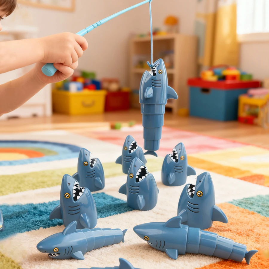 Popular Shark Style Fishing Board Game Interactive Desktop Game Funny Leisure Table Toy Novelty Entertainment Present
Popular Shark Style Fishing Board Game Interactive Desktop Game Funny Leisure Table Toy Novelty Entertainment Present