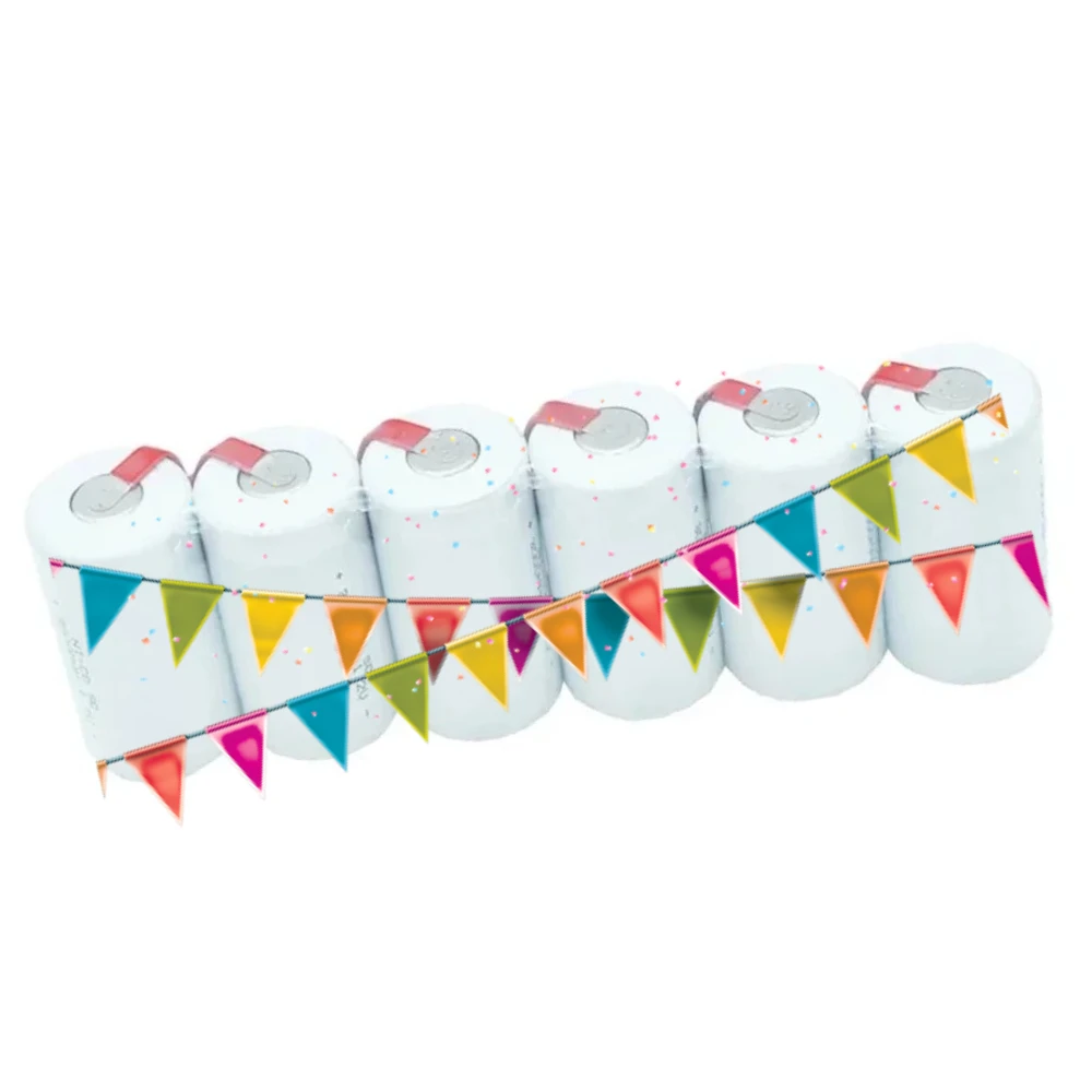 Rechargeable 1.2V Battery SC 3000mAh Sc Sub C Ni-cd Cell Batteries with Welding Tabs for Electric Drill Screwdriver
Rechargeable 1.2V Battery SC 3000mAh Sc Sub C Ni-cd Cell Batteries with Welding Tabs for Electric Drill Screwdriver