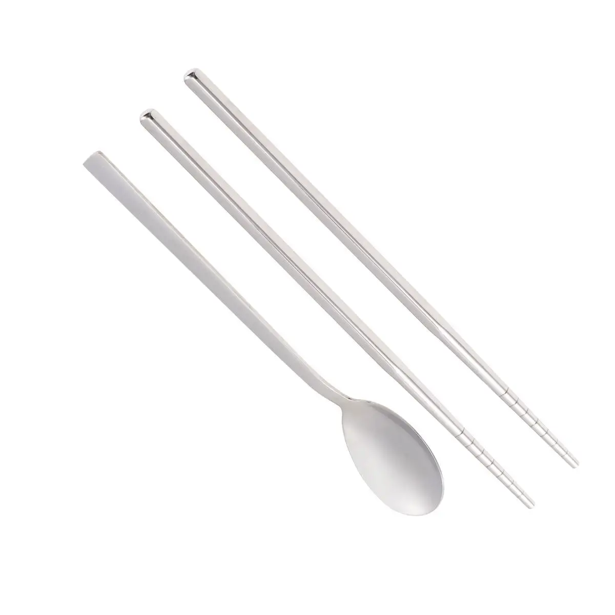 3 Pcs Portable Cutlery Set Stainless Steel Spoon Chopsticks Camping Travel Outdoor Kitchen Utensils Storage Case
3 Pcs Portable Cutlery Set Stainless Steel Spoon Chopsticks Camping Travel Outdoor Kitchen Utensils Storage Case