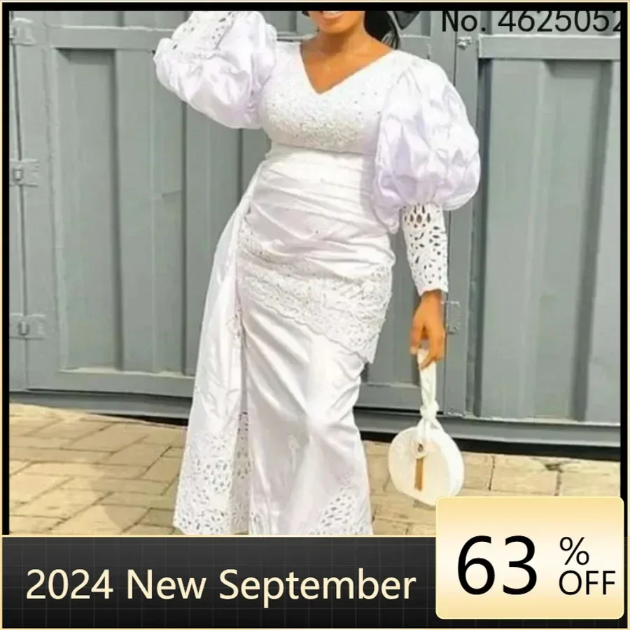 Customized Customized African Dresses For Women White New Elegant Muslim Fashion Abayas Dashiki Robe Kaftan Long Maxi Dress Moro
Customized Customized African Dresses For Women White New Elegant Muslim Fashion Abayas Dashiki Robe Kaftan Long Maxi Dress Moro