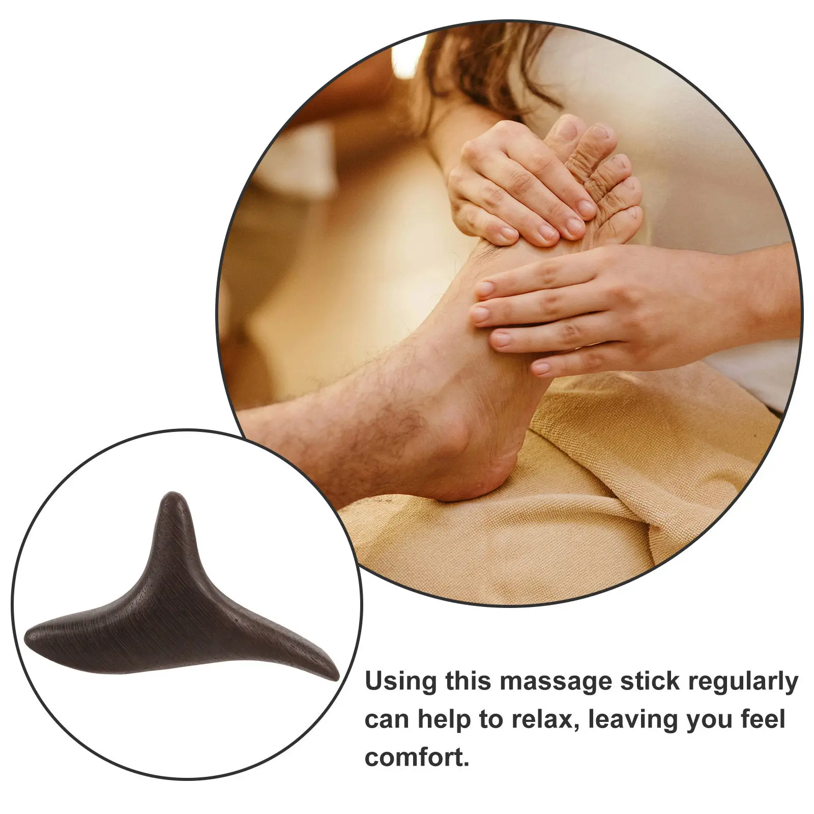 Деревянный массажер для ног из натуральных материалов, компактный, легкий, для ежедневного массажа стоп, портативный массажный инструмент
Деревянный массажер для ног из натуральных материалов, компактный, легкий, для ежедневного массажа стоп, портативный массажный инструмент