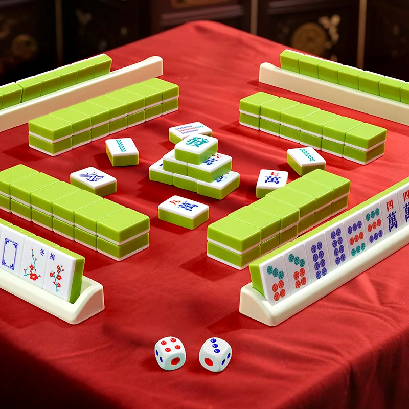 Portable 144-Piece Mahjong Set Travel Size Mahjong Game Set for Family Gatherings Party Game Gift for Adults
Portable 144-Piece Mahjong Set Travel Size Mahjong Game Set for Family Gatherings Party Game Gift for Adults