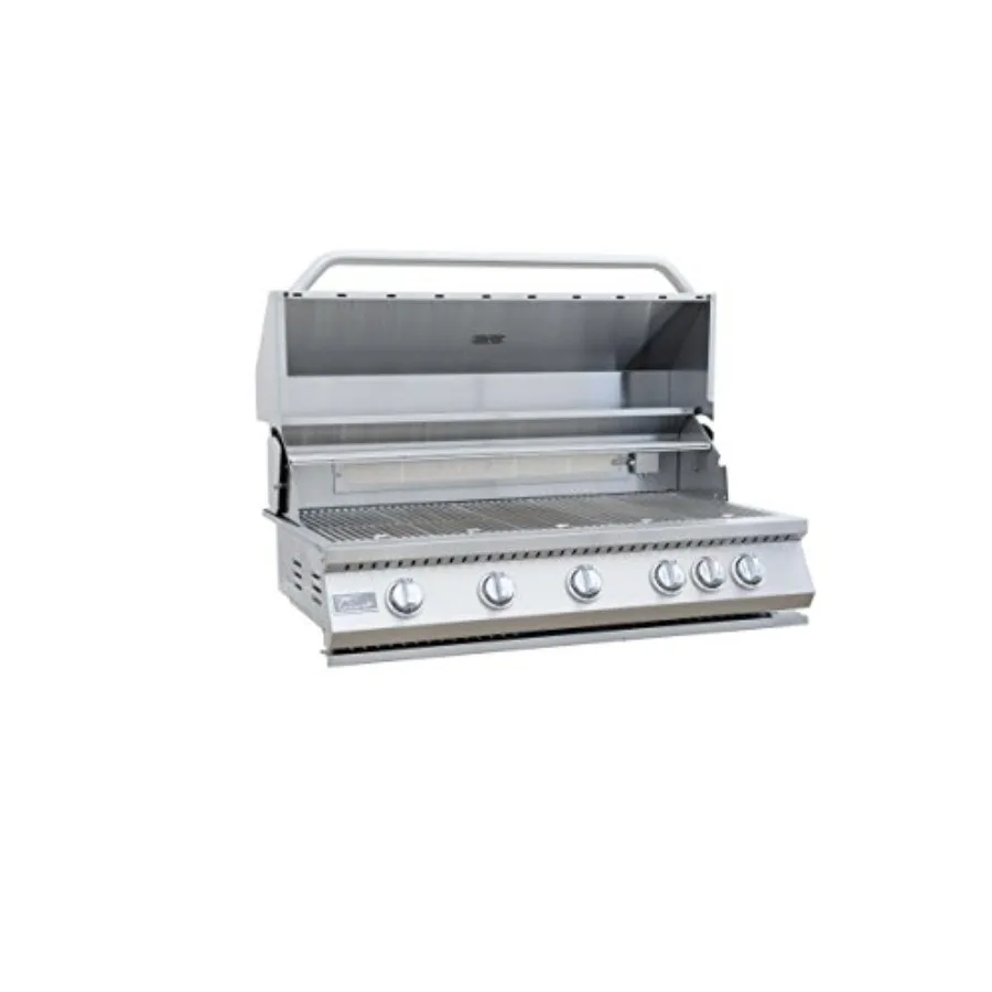 5 Burner Built-In Gas Grill with Back Burner for Outdoor Kitchen Patio Heavy Duty Stainless Steel Construction 72000 BTU Propan
5 Burner Built-In Gas Grill with Back Burner for Outdoor Kitchen Patio Heavy Duty Stainless Steel Construction 72000 BTU Propan