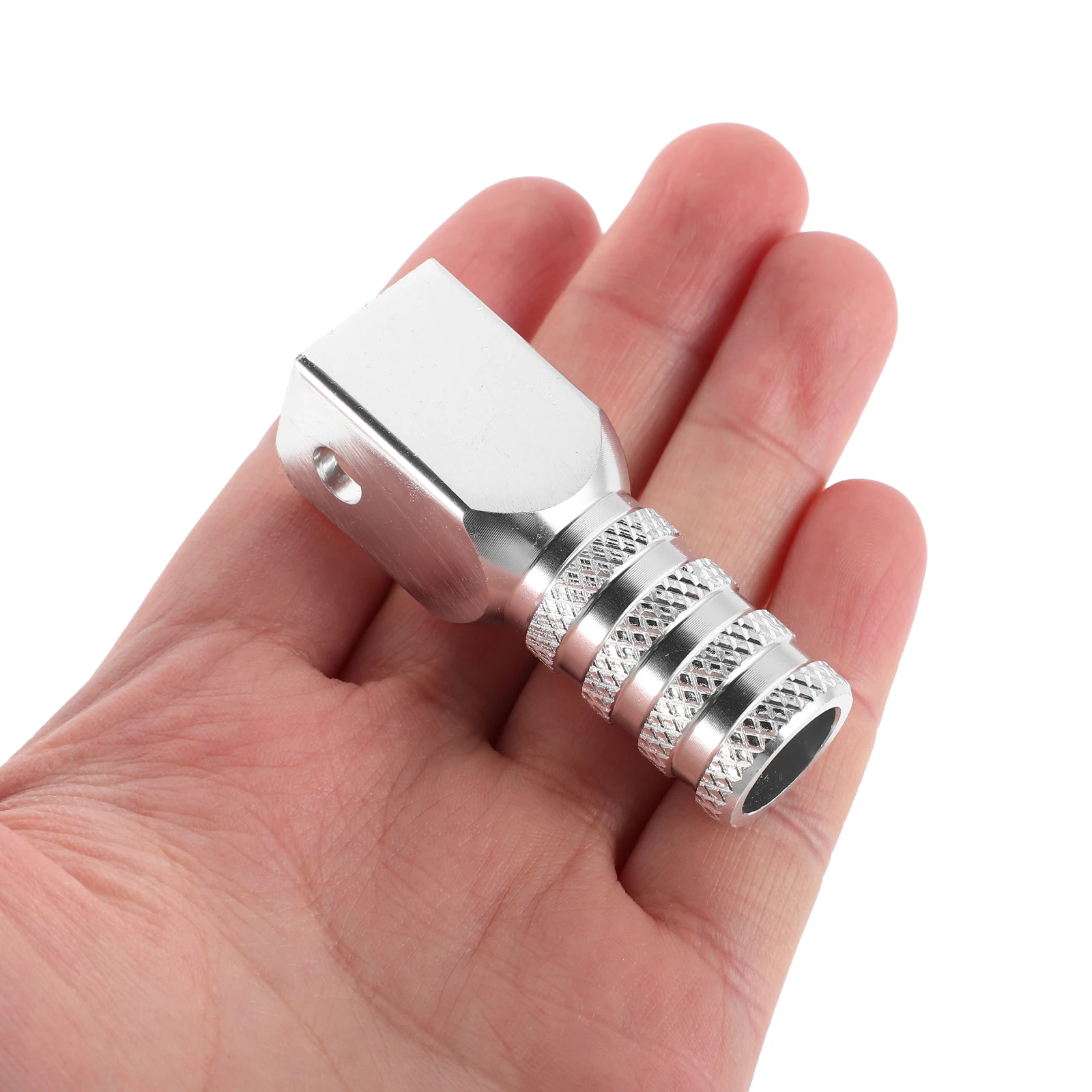 Motorcycle Brake Lever Head CNC Aluminum Alloy Durable Lightweight Foldable Universal Fit Handlebar Accessories Silver
Motorcycle Brake Lever Head CNC Aluminum Alloy Durable Lightweight Foldable Universal Fit Handlebar Accessories Silver