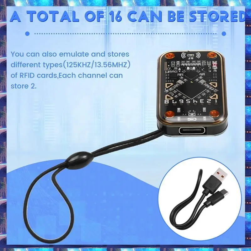 2025 Chameleon Ultra Contactless Smart Card Emulator RFID Smart Chip Reader+5XCUID/UID Keychain Compliant To NFC Read Writer,Cha
2025 Chameleon Ultra Contactless Smart Card Emulator RFID Smart Chip Reader+5XCUID/UID Keychain Compliant To NFC Read Writer,Cha