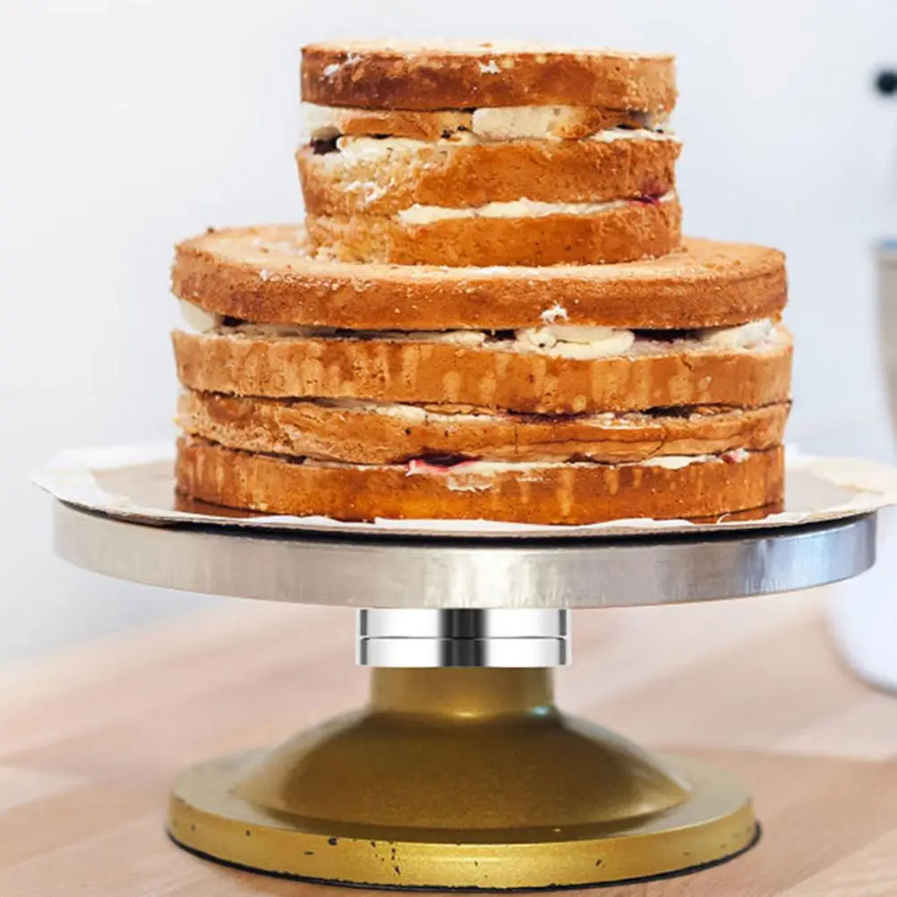 3 Pcs Baking Turntable 35mm x 12mm Aluminum Alloy Rotating Stand Tray Round Revolving Equipment Cake Accessories Plate
3 Pcs Baking Turntable 35mm x 12mm Aluminum Alloy Rotating Stand Tray Round Revolving Equipment Cake Accessories Plate