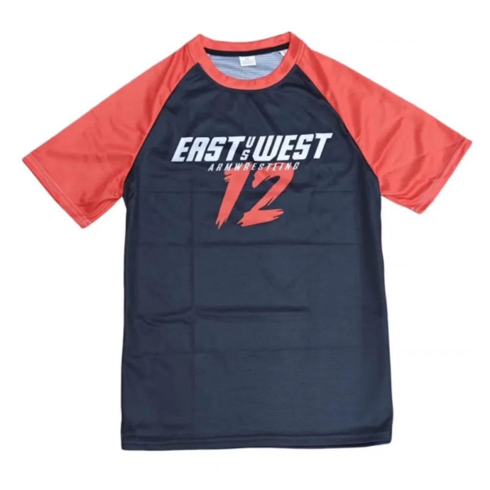East Vs West 15 Devon Larratt Arm Wrestling T-shirt Men Wrist Enthusiasts Team 12 13 Fitness Summer Workout Beach Clothes
East Vs West 15 Devon Larratt Arm Wrestling T-shirt Men Wrist Enthusiasts Team 12 13 Fitness Summer Workout Beach Clothes