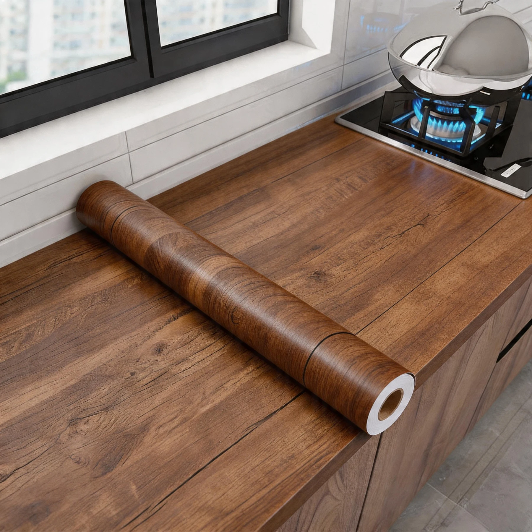 55cm Vinyl Waterproof Wood Grain 3D Stickers for Wardrobe Cupboard Table Closet Furniture PVC Self Adhesive Wallpaper Home Decor
55cm Vinyl Waterproof Wood Grain 3D Stickers for Wardrobe Cupboard Table Closet Furniture PVC Self Adhesive Wallpaper Home Decor