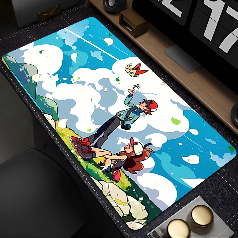 Коврик для мыши Pokemon 90x40 см, большой игровой коврик для клавиатуры, расширенный настольный коврик, белый коврик для мыши для компьютера
Коврик для мыши Pokemon 90x40 см, большой игровой коврик для клавиатуры, расширенный настольный коврик, белый коврик для мыши для компьютера