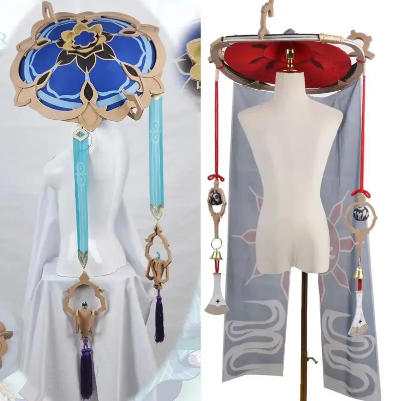 High Quality Genshin Impact Wanderer Hats Cosplay Game Scaramouche Kunikuzushi Bamboo Hat accessories Gifts Balladeer Halloween
High Quality Genshin Impact Wanderer Hats Cosplay Game Scaramouche Kunikuzushi Bamboo Hat accessories Gifts Balladeer Halloween