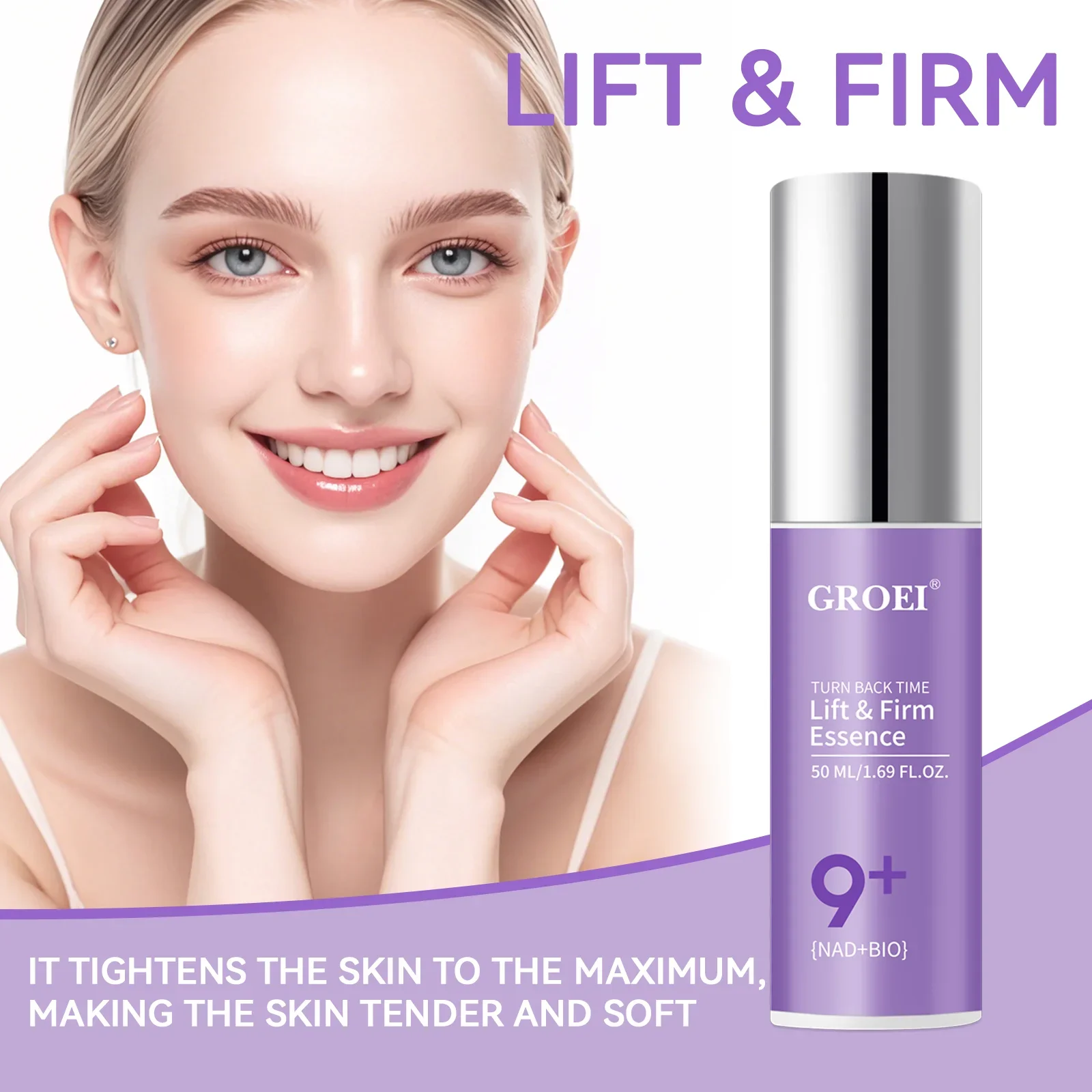 Lift & Firm Essence, 50 мл, впитывающая нить, эластичная текстура, антивозрастная подтягивающая сыворотка для лица для всех типов кожи, повышающая эластичность
Lift & Firm Essence, 50 мл, впитывающая нить, эластичная текстура, антивозрастная подтягивающая сыворотка для лица для всех типов кожи, повышающая эластичность