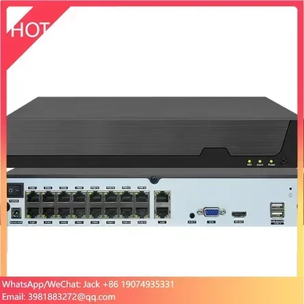 JideTech H.265 16CH Network Video Recorder CCTV NVR for IP Cameras Support 8MP Resolution Security System NVR
JideTech H.265 16CH Network Video Recorder CCTV NVR for IP Cameras Support 8MP Resolution Security System NVR