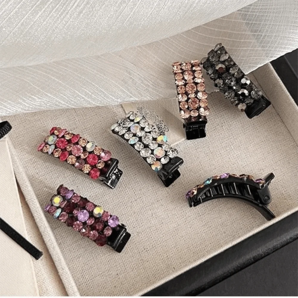 1pcs Colorful Rhinestone Rhinestone Hair Clips Acetate Material Elegant Design Small Side Clip Sparkling Crystal
1pcs Colorful Rhinestone Rhinestone Hair Clips Acetate Material Elegant Design Small Side Clip Sparkling Crystal