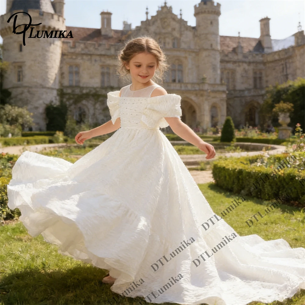 Magical Princess Party Dress Girls’ Wedding Flower Girl Dress Off - Shoulder, Puff Sleeve Sequin Embroidery Kid Wedding Gown
Magical Princess Party Dress Girls’ Wedding Flower Girl Dress Off - Shoulder, Puff Sleeve Sequin Embroidery Kid Wedding Gown