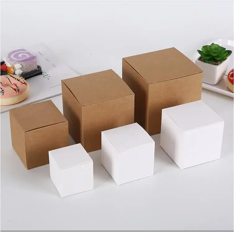 50pcs Multi sizes Brown White Kraft Paper Box Small Gifts Packaging Box Carton Paperboard Wedding Party DIY Supply Packing Box
50pcs Multi sizes Brown White Kraft Paper Box Small Gifts Packaging Box Carton Paperboard Wedding Party DIY Supply Packing Box