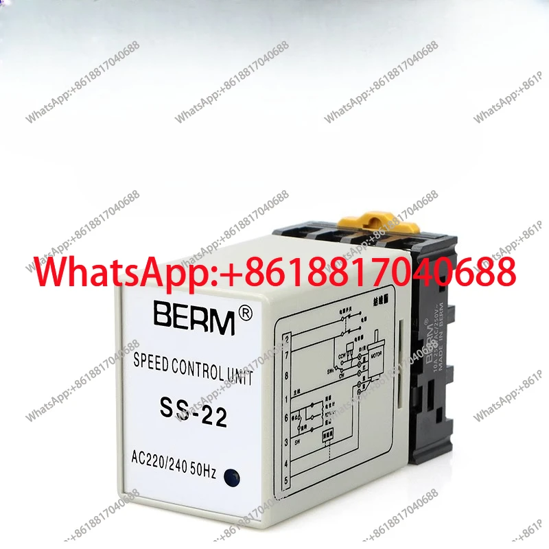 Регулятор двигателя SS-22, однофазный, 220 В переменного тока, отдельный регулятор скорости трансмиссии
Регулятор двигателя SS-22, однофазный, 220 В переменного тока, отдельный регулятор скорости трансмиссии