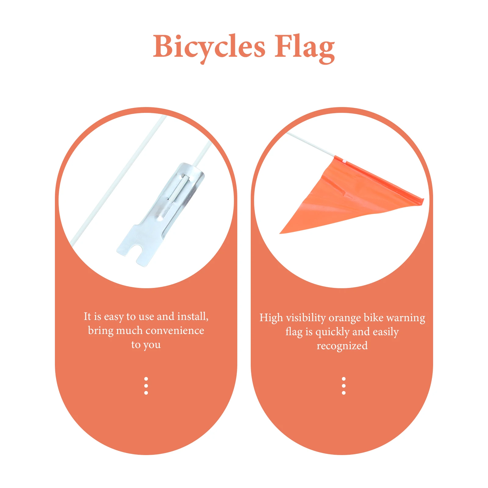2 set Bike Flag Accessories Heavy Duty Safety Flag High Visibility Double Sided For Children Bicycles Urban Adults Kids 
2 set Bike Flag Accessories Heavy Duty Safety Flag High Visibility Double Sided For Children Bicycles Urban Adults Kids