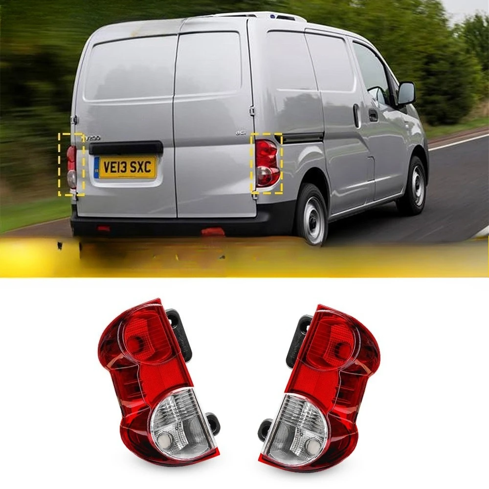 For Nissan NV200 2013-2018 Rear Left & Right Side Auto Rear Halogen Tail Light Assembly Brake Lamp 265553LM0A 265503LM0A 
For Nissan NV200 2013-2018 Rear Left & Right Side Auto Rear Halogen Tail Light Assembly Brake Lamp 265553LM0A 265503LM0A