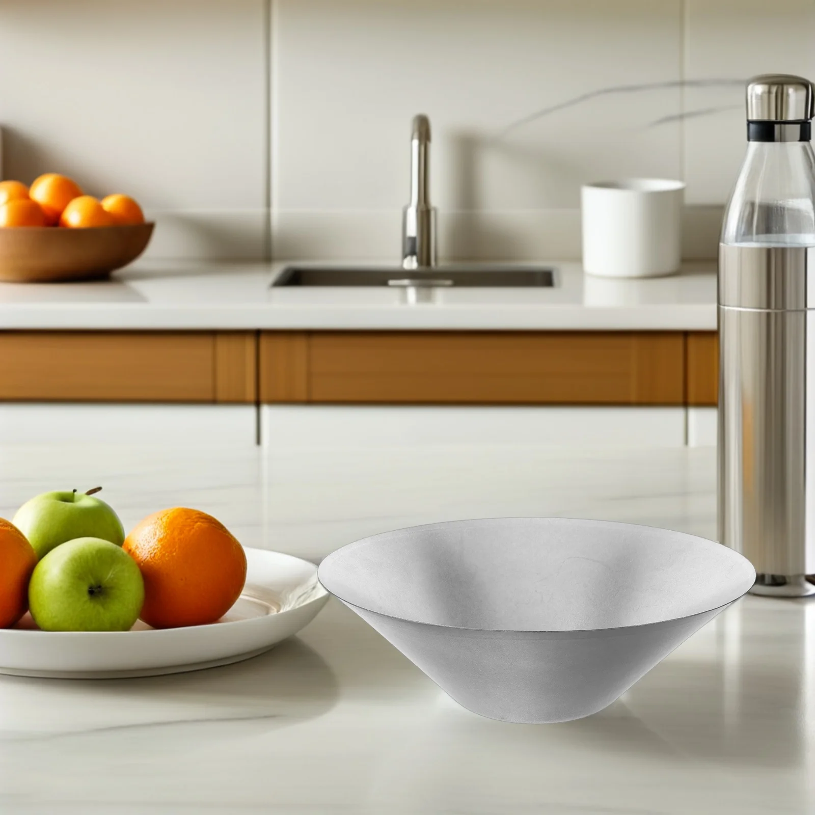 Retro Salad Bowl Stainless Steel Vintage Pasta Fruit Serving Mixing Aged Craftsmanship Multi Functional Round Kitchen
Retro Salad Bowl Stainless Steel Vintage Pasta Fruit Serving Mixing Aged Craftsmanship Multi Functional Round Kitchen