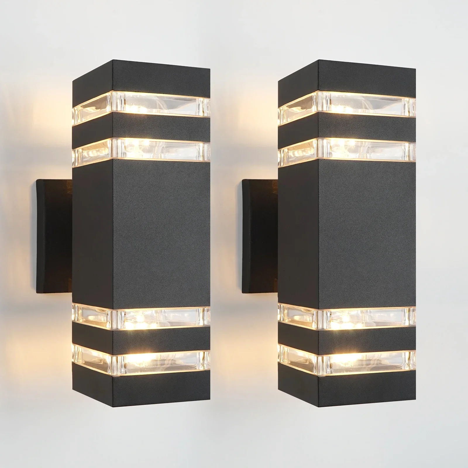 2PCS Outdoor Led Wall Light Waterproof Aluminium E27 Up Down Wall Lamp Garden Exterior Wall Lighting Porch Stair Sconce Lights
2PCS Outdoor Led Wall Light Waterproof Aluminium E27 Up Down Wall Lamp Garden Exterior Wall Lighting Porch Stair Sconce Lights