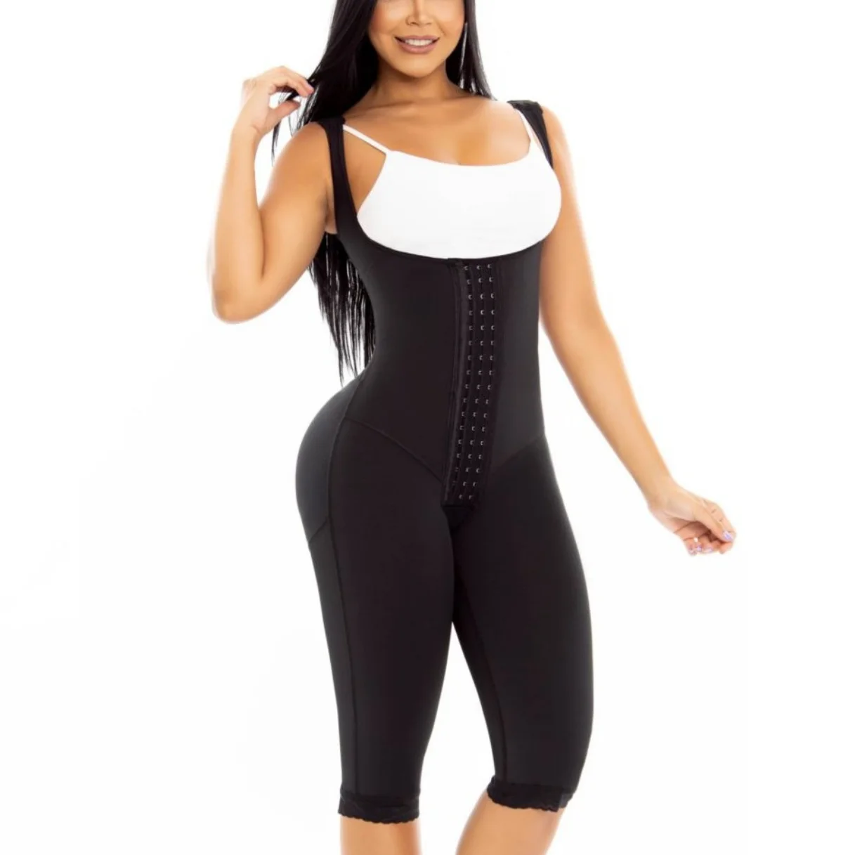 Shapewear Women Body Shaper Liposculpture Girdle Mid-leg 3 Hook Comfortable Fit Fajas Colombianas Adjustable Slimming Bodysuit
Shapewear Women Body Shaper Liposculpture Girdle Mid-leg 3 Hook Comfortable Fit Fajas Colombianas Adjustable Slimming Bodysuit