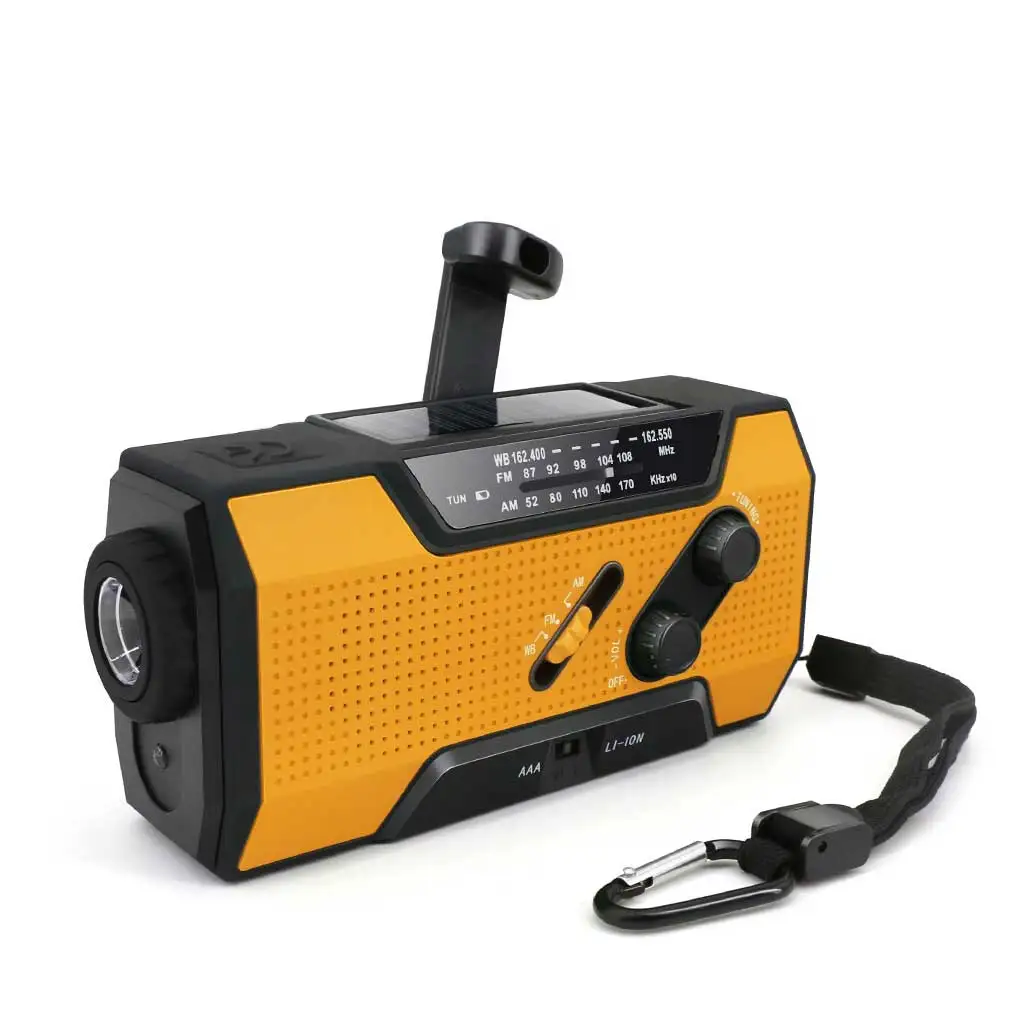 Многофункциональное аварийное радио AM/FM портативное радио Solor ручная рукоятка перезаряжаемый фонарик лампа для чтения SOS сигнализация
Многофункциональное аварийное радио AM/FM портативное радио Solor ручная рукоятка перезаряжаемый фонарик лампа для чтения SOS сигнализация