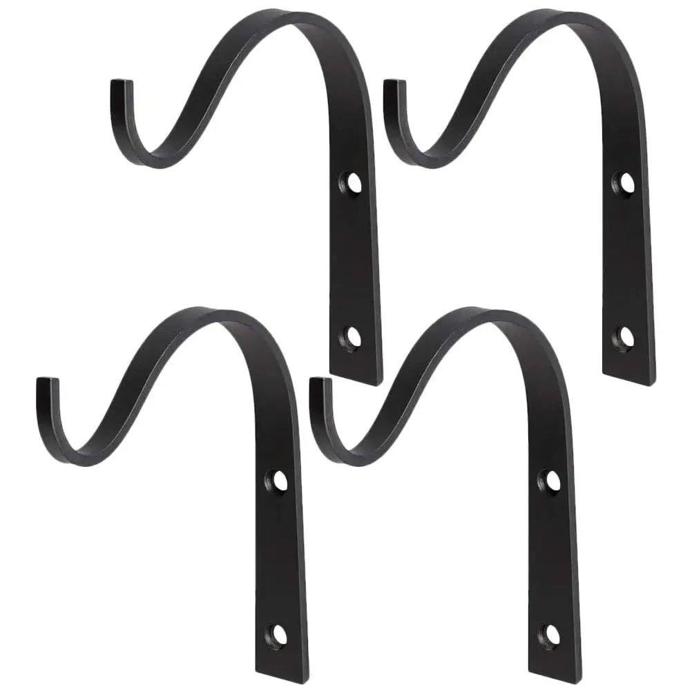 4Pcs Wall Mount Flower Basket Hooks Iron Plant Hangers for Balcony Garden Outdoor Decor Bracket Hanging Pot Stand Metal Hook
4Pcs Wall Mount Flower Basket Hooks Iron Plant Hangers for Balcony Garden Outdoor Decor Bracket Hanging Pot Stand Metal Hook