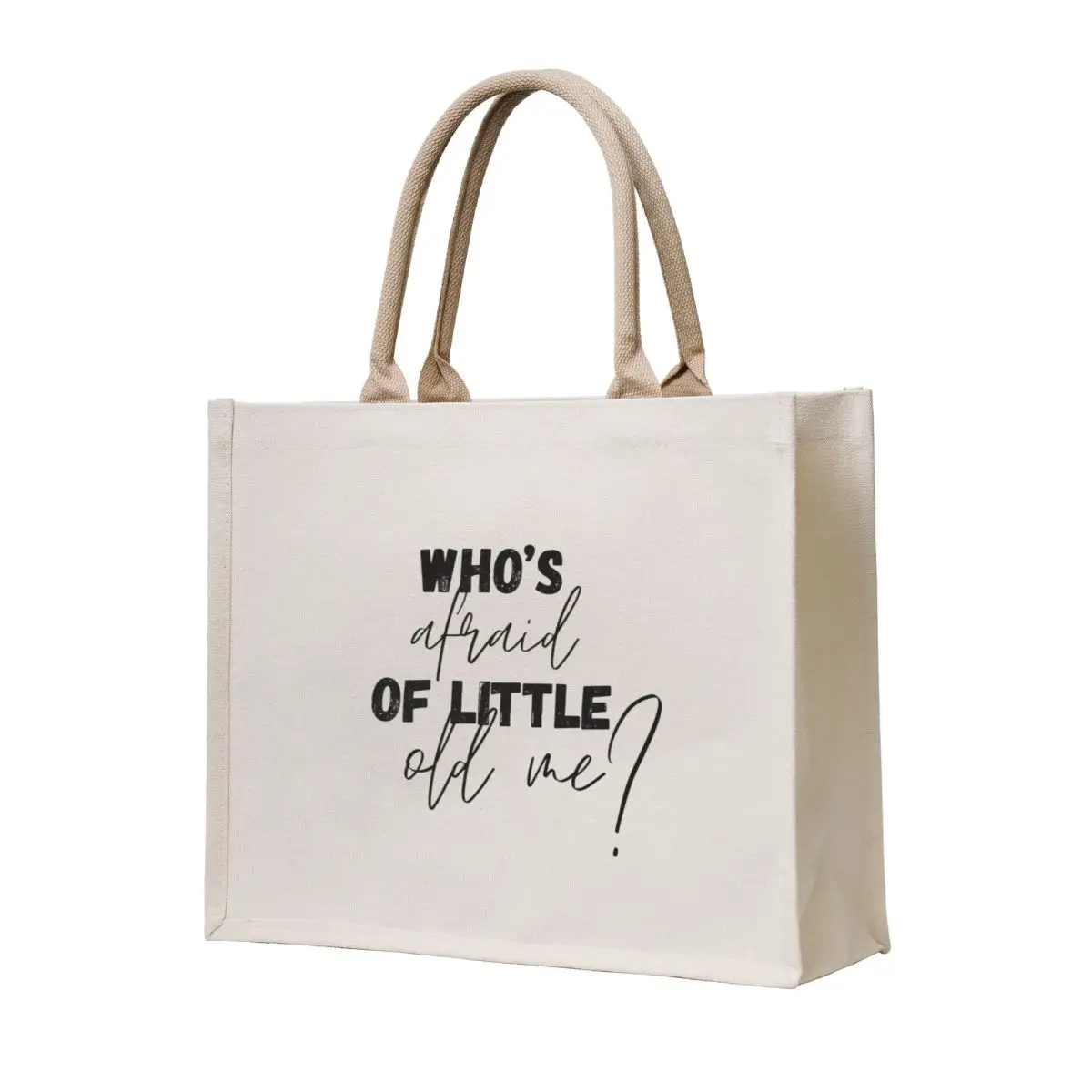 WHO'S AFRAID OF LITTLE OLD ME Tote Bag personalized tote bag women bag university shopper
WHO'S AFRAID OF LITTLE OLD ME Tote Bag personalized tote bag women bag university shopper