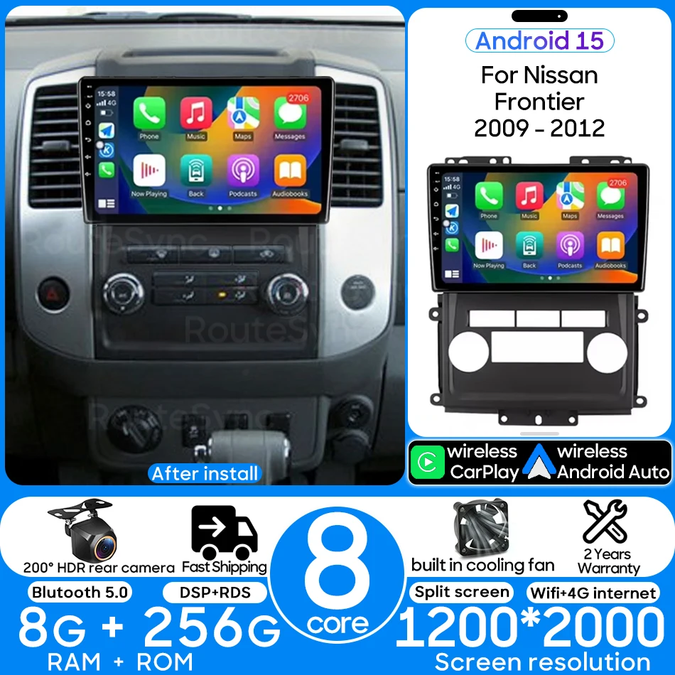 Для Nissan Frontier 2009-2012 Android Auto CarPlay автомобильный радиоприемник мультимедийный видеоплеер навигация GPS головное устройство No 2din DVD
Для Nissan Frontier 2009-2012 Android Auto CarPlay автомобильный радиоприемник мультимедийный видеоплеер навигация GPS головное устройство No 2din DVD