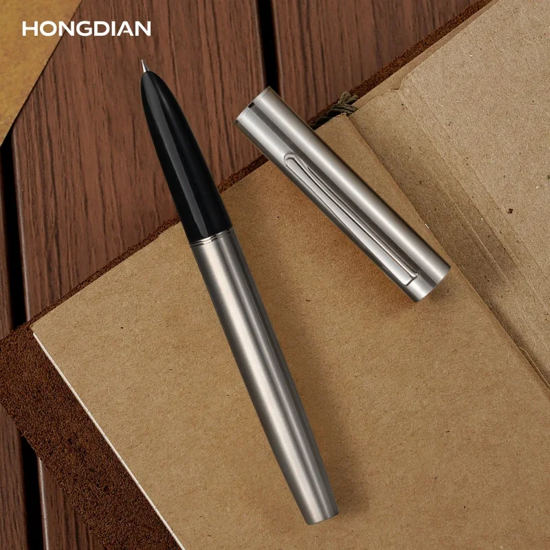 Elegant Hongdian C1 Exquisite Explorer Simple Classic Retro Fountain Pen EF F Hooded Nib School Office Supplies Writing Ink Pens
Elegant Hongdian C1 Exquisite Explorer Simple Classic Retro Fountain Pen EF F Hooded Nib School Office Supplies Writing Ink Pens