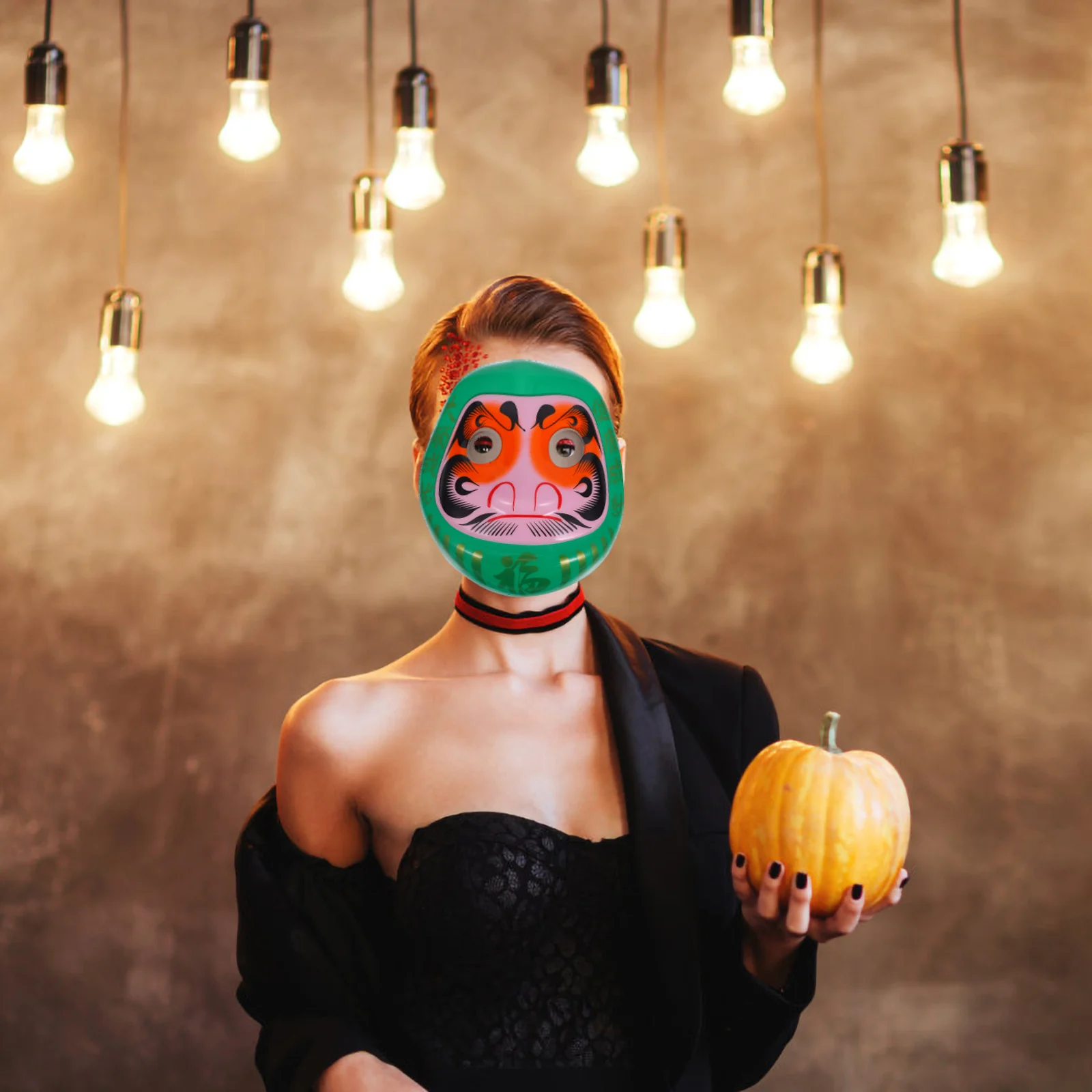 Japanese Mask Cosplay Party Prop Exquisite Craftsmanship Intricate Design Bright Color Cultural Charm Japanese Mask
Japanese Mask Cosplay Party Prop Exquisite Craftsmanship Intricate Design Bright Color Cultural Charm Japanese Mask