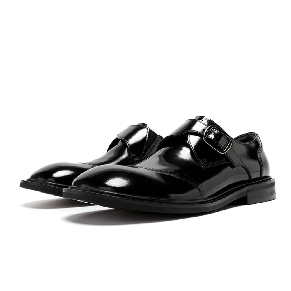 Genuine Leather Wide Toe Men Monk Shoes Buckle Business Breathable Shiny Round Toe Casual Leather Shoes
Genuine Leather Wide Toe Men Monk Shoes Buckle Business Breathable Shiny Round Toe Casual Leather Shoes