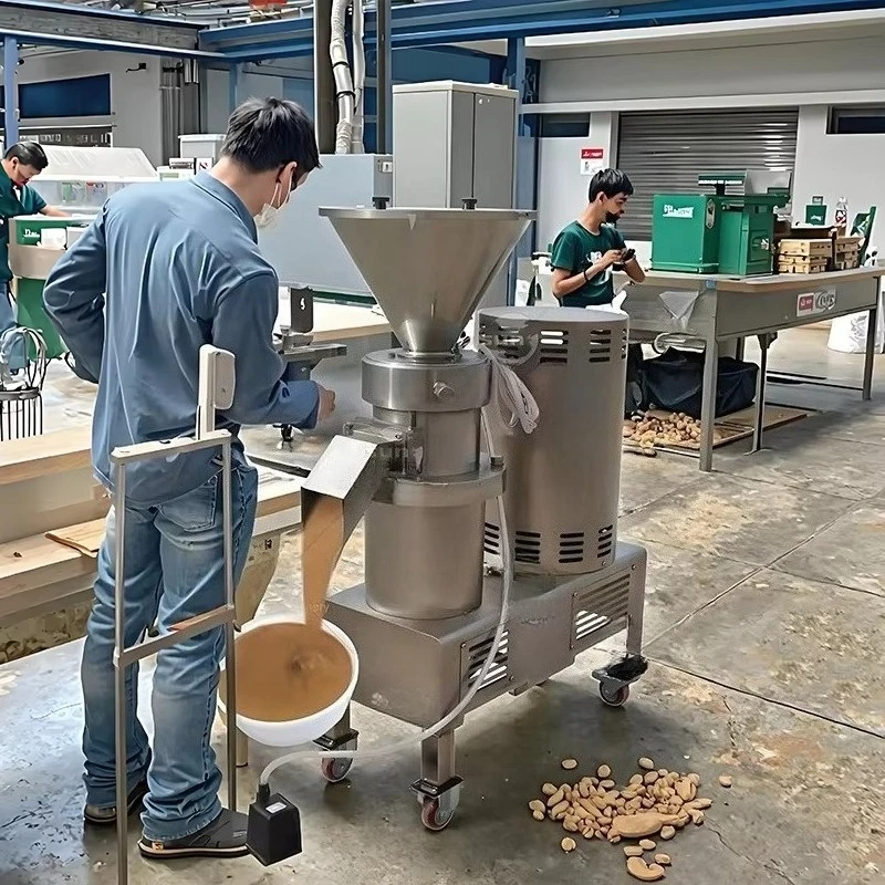 Stainless Steel Almond Cashew Nut Grinder Peanut Butter Making Machine Colloid Mill Sesame Tahini Cocoa Beans Paste Grinding
Stainless Steel Almond Cashew Nut Grinder Peanut Butter Making Machine Colloid Mill Sesame Tahini Cocoa Beans Paste Grinding