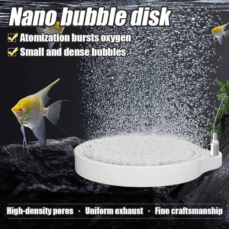 Nano Disc Air Stone Oxygen Aerator Bubble Diffuser for Aquarium Hydroponic Air Pump Mini Aquarium Accessories Oxygen Plate
Nano Disc Air Stone Oxygen Aerator Bubble Diffuser for Aquarium Hydroponic Air Pump Mini Aquarium Accessories Oxygen Plate