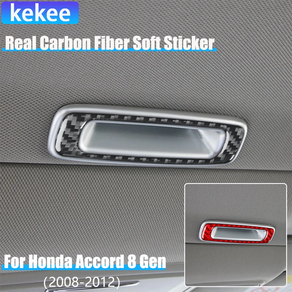 Real Carbon Fiber Car Accessories Sunroof Puller Cover Modified Soft Sticker For Honda Accord 8th Gen 2008 2009 2010 2011 2012
Real Carbon Fiber Car Accessories Sunroof Puller Cover Modified Soft Sticker For Honda Accord 8th Gen 2008 2009 2010 2011 2012
