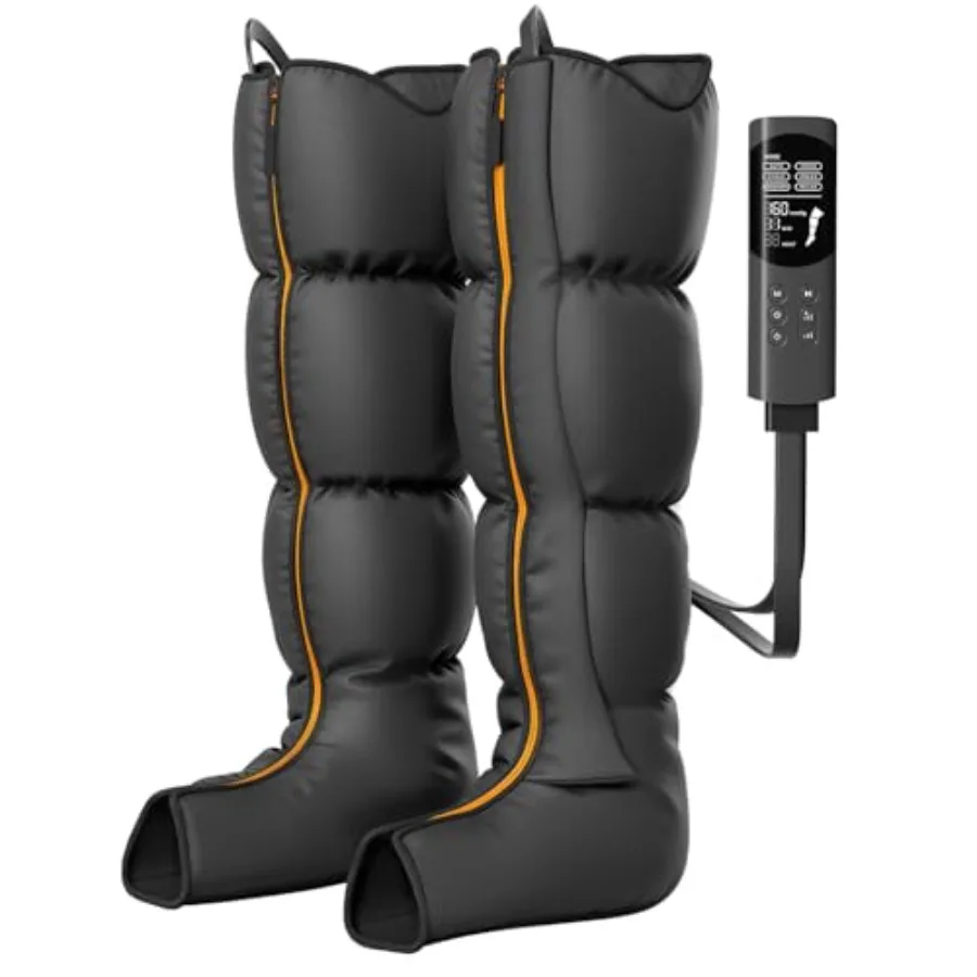 Air Compression Leg Massager for Circulation and Pain Relief Full Leg Compression Boots with Adjustable 6 Modes 9 Intensities R
Air Compression Leg Massager for Circulation and Pain Relief Full Leg Compression Boots with Adjustable 6 Modes 9 Intensities R