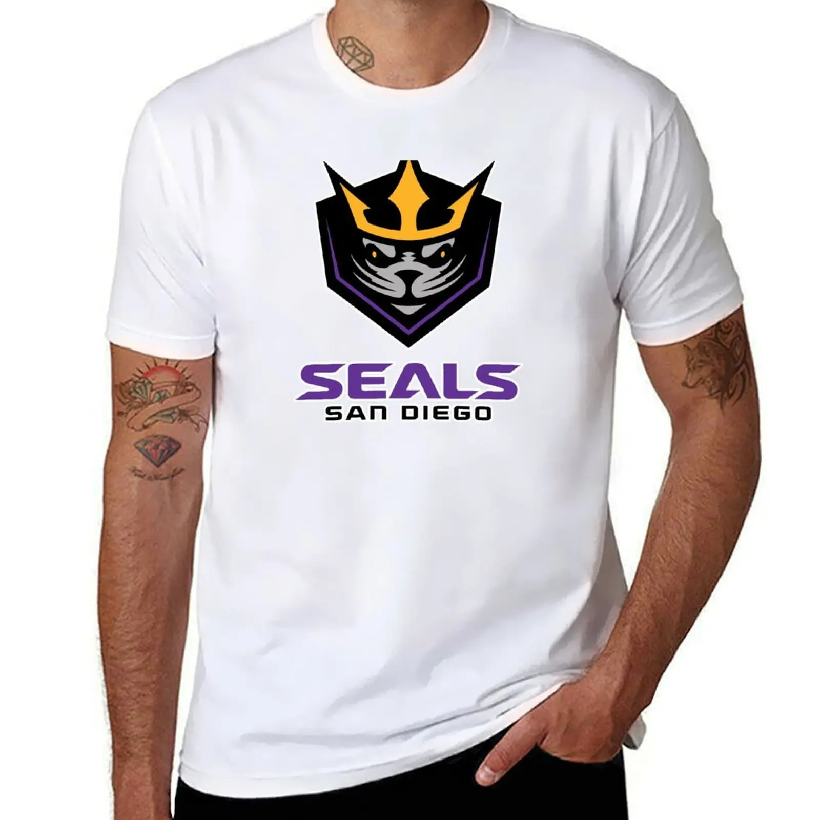 San Diego Seals T-Shirt t shirts for man pack white t shirts for man cotton funny T-Shirt
San Diego Seals T-Shirt t shirts for man pack white t shirts for man cotton funny T-Shirt