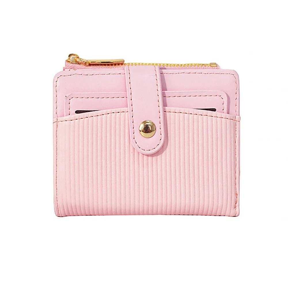 Simple Solid Color Women Wallet Japanese Style Coin Purse PU Card Holder Multifunctional Two Folding Short Wallet Work
Simple Solid Color Women Wallet Japanese Style Coin Purse PU Card Holder Multifunctional Two Folding Short Wallet Work