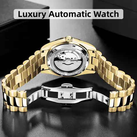 CADISEN DD40 Men Watches Luxury Automatic Watch Men AR Sapphire Glass Mechanical Wristwatch Men 10Bar MIYOTA 8285 Movt 2023 New