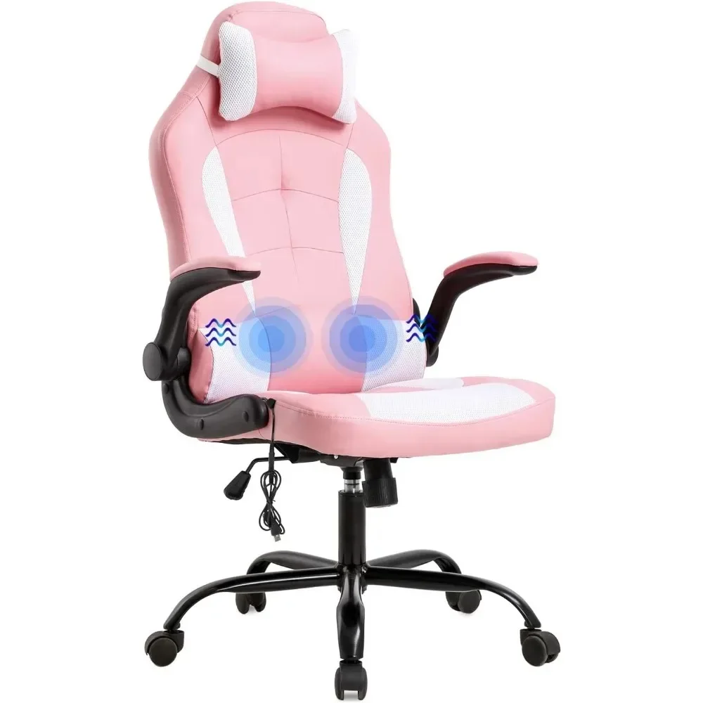 Office Chair Racing Executive PU Leather Ergonomic Massage Computer Chair with Lumbar Support Headrest
Office Chair Racing Executive PU Leather Ergonomic Massage Computer Chair with Lumbar Support Headrest