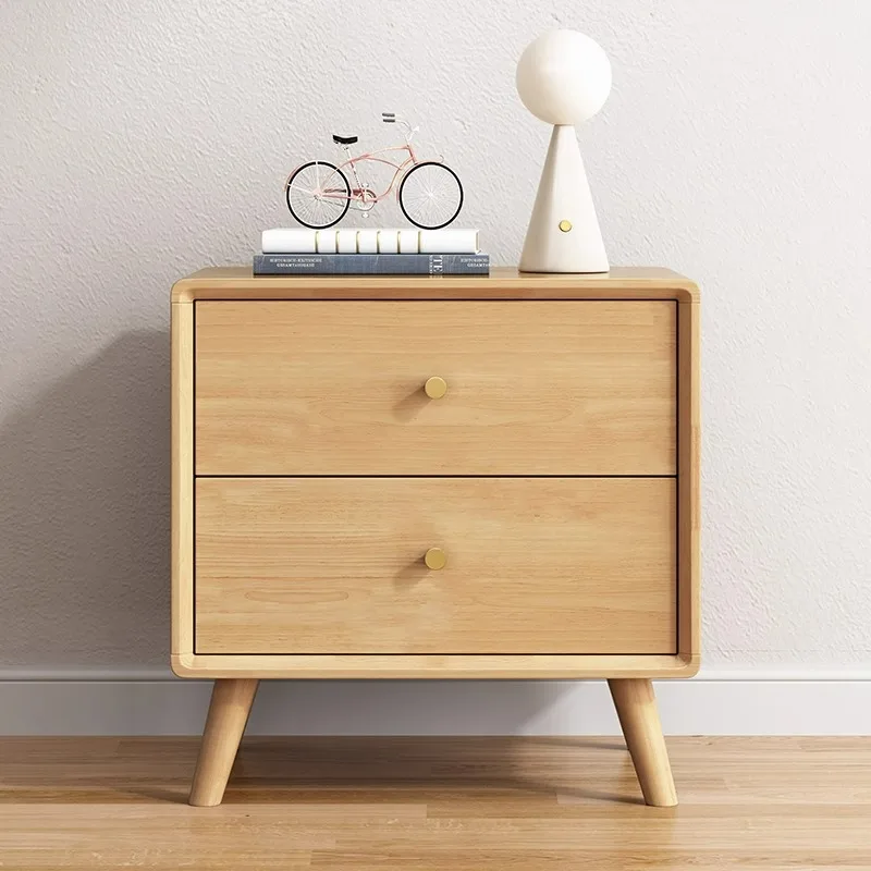 Solid wood rubber wood bedside table wabi wind household bedroom bedside locker storage cabinet small cabinet
Solid wood rubber wood bedside table wabi wind household bedroom bedside locker storage cabinet small cabinet
