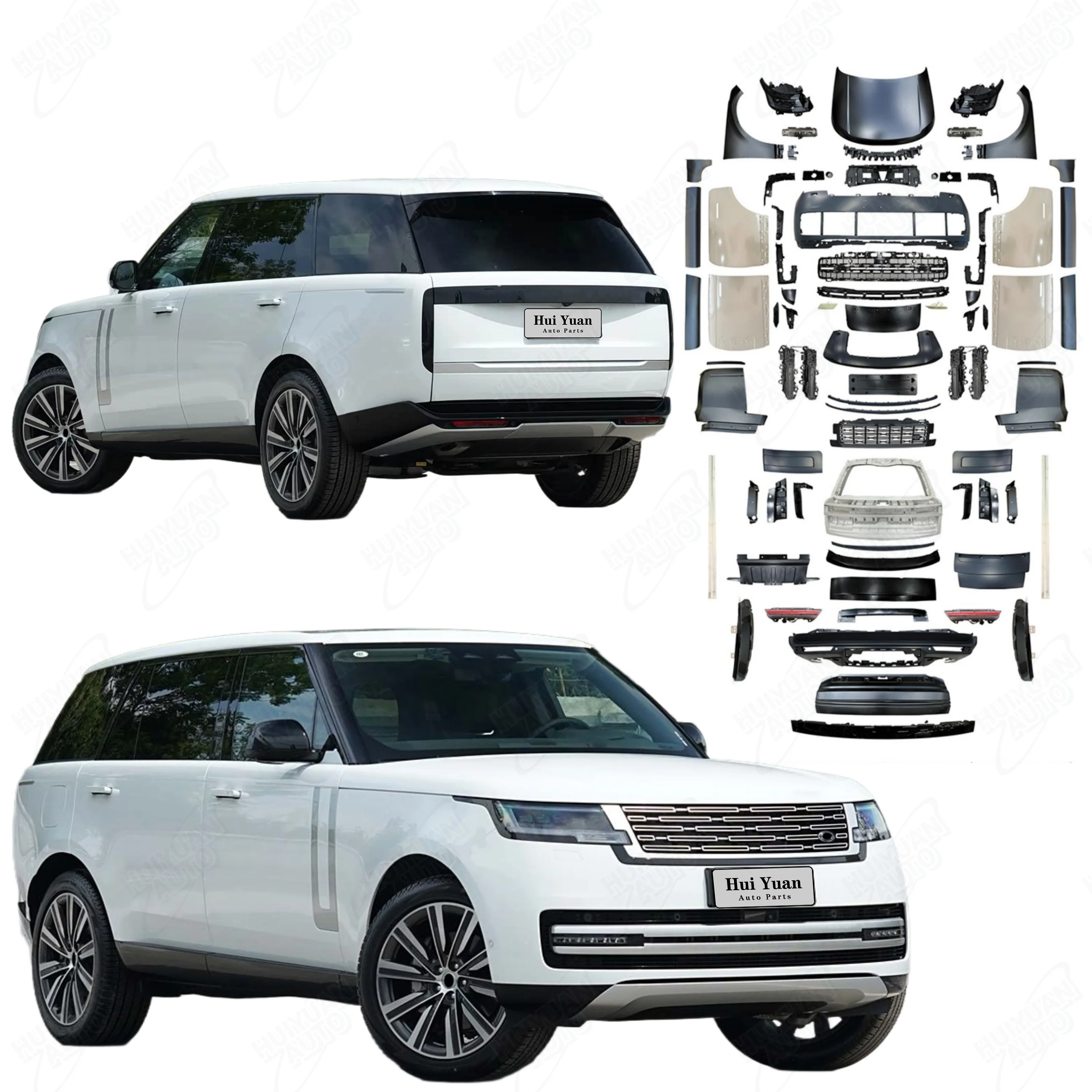 Best Quality Body Kit with Hood Bumpers for Range Rover vogue L405 2013-2017 Facelift to 2023 1:1 OE Mode
Best Quality Body Kit with Hood Bumpers for Range Rover vogue L405 2013-2017 Facelift to 2023 1:1 OE Mode