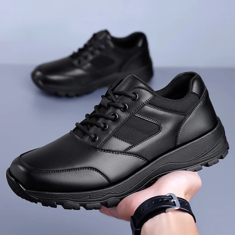 New Winter Warm Leather Shoes Men's Cotton Shoes Plus Fleece Sneakers Casual Woolen Leather Boots Comfortable Men Elevator Shoes
New Winter Warm Leather Shoes Men's Cotton Shoes Plus Fleece Sneakers Casual Woolen Leather Boots Comfortable Men Elevator Shoes