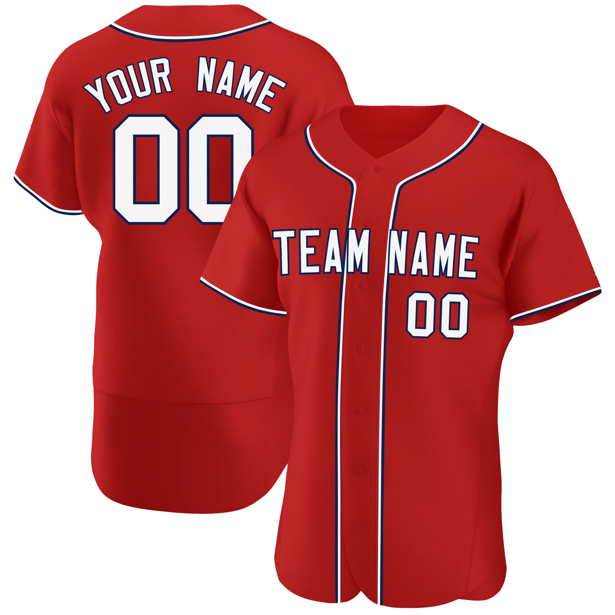 Custom Baseball Jersey Full Sublimated Novelty Button-down Short Sleeve Sports Tee Shirts for Men/Kids Outdoors Race Fitness
Custom Baseball Jersey Full Sublimated Novelty Button-down Short Sleeve Sports Tee Shirts for Men/Kids Outdoors Race Fitness