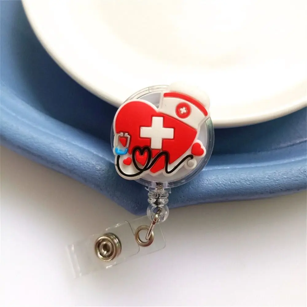 ID Card Holder Nurse Badge Reel Name Tag Chest Card Retractable Badge Holder Exhibition Card Work Card Easy Pull Buckle 
ID Card Holder Nurse Badge Reel Name Tag Chest Card Retractable Badge Holder Exhibition Card Work Card Easy Pull Buckle